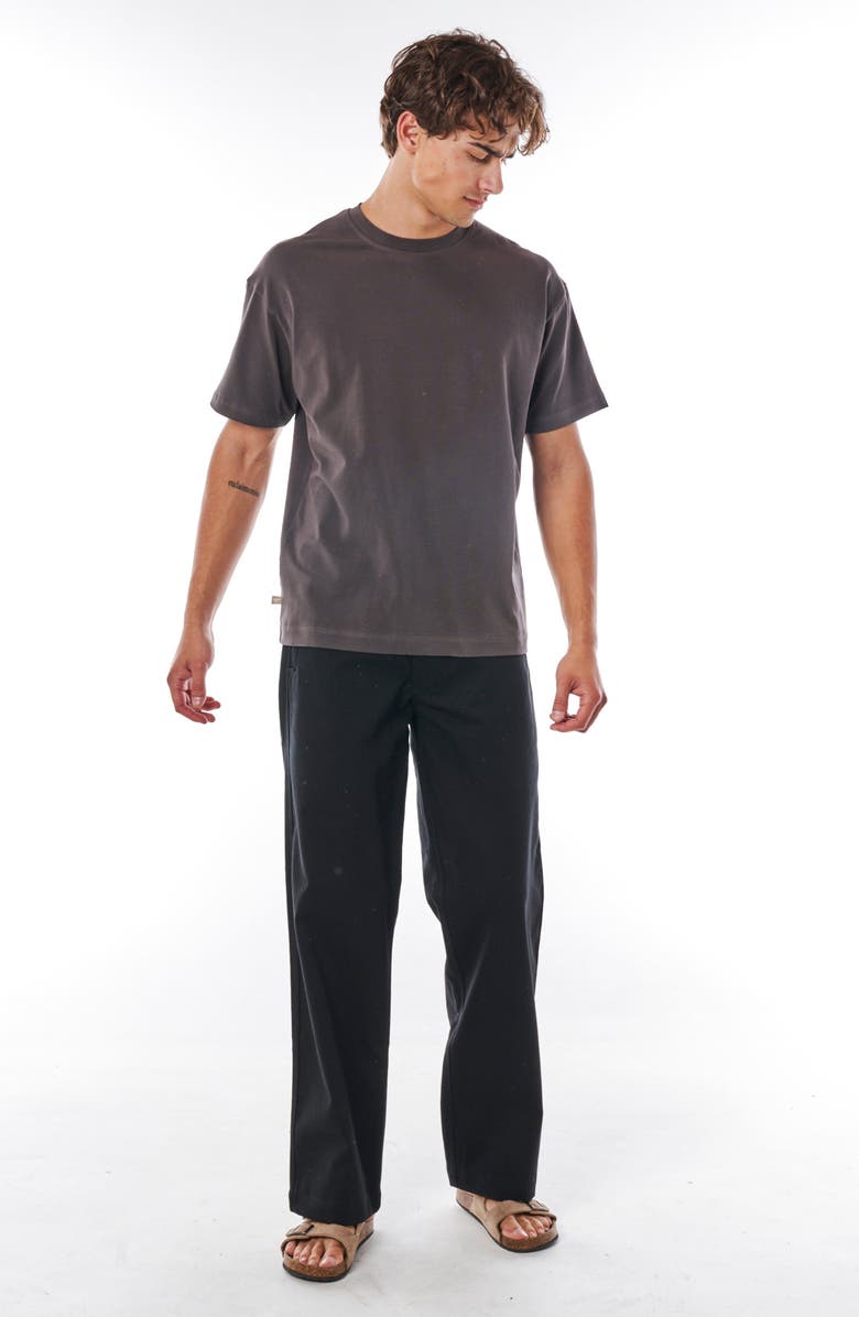 LEISURE LAB Dune Pant, Alternate, color, Noir