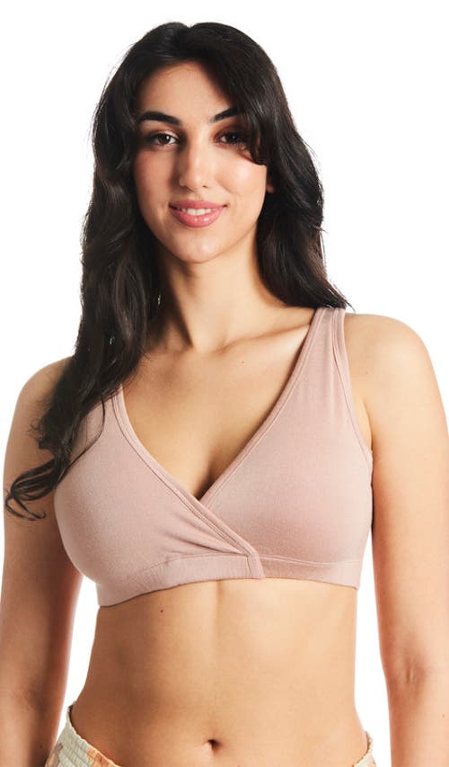 Everly Grey Paisley During & After 3-piece Maternity/nursing Sleep Bras In Multi