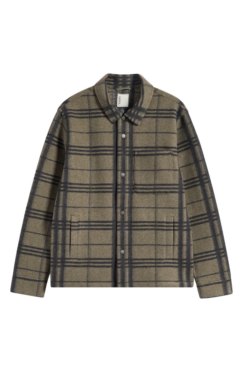 Vuori Ballard Check Shirt Jacket, Alternate, color, Oregano