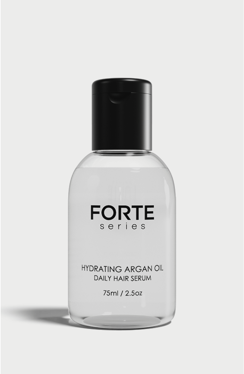 Forte Series Hydrating Argan Oil, Main, color, White
