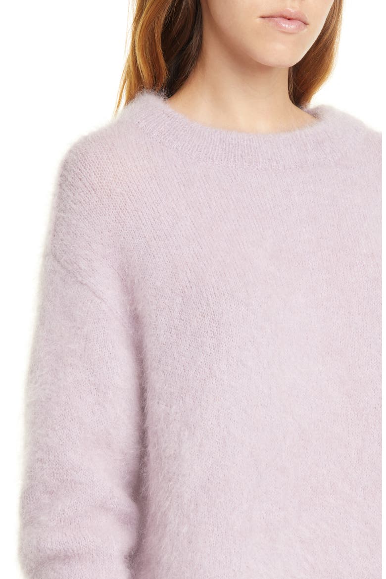 Mohair Blend Sweater, Alternate, color, LILY STONE