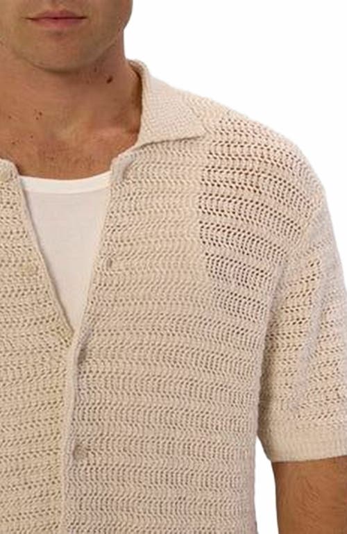 Industrie Australia The Marques Short Sleeve Shirt In Neutral