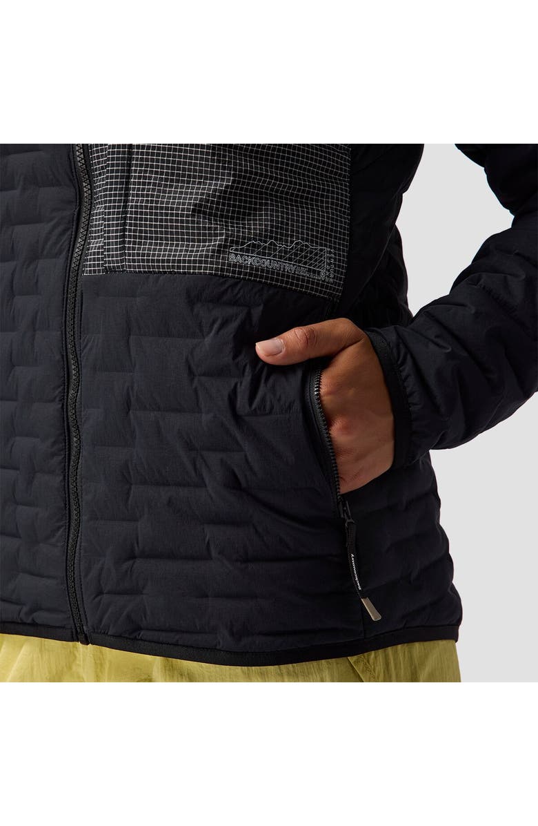 Backcountry Peale Primaloft Stitch-Free Baffle Stretch Jacket - Women's, Alternate, color, Black