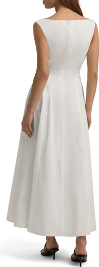 The Catherine Sleeveless Flare Maxi Dress