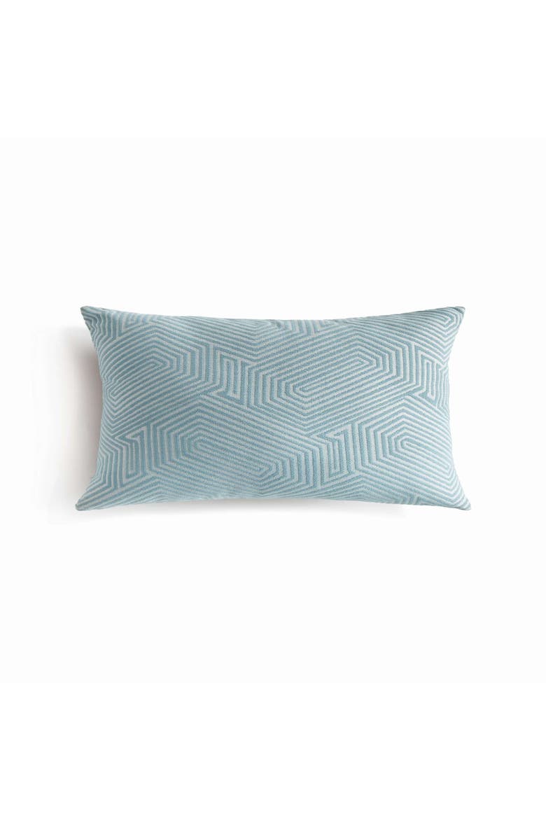 Sora Lumbar Indoor-Outdoor Pillow, Main, color, Blue
