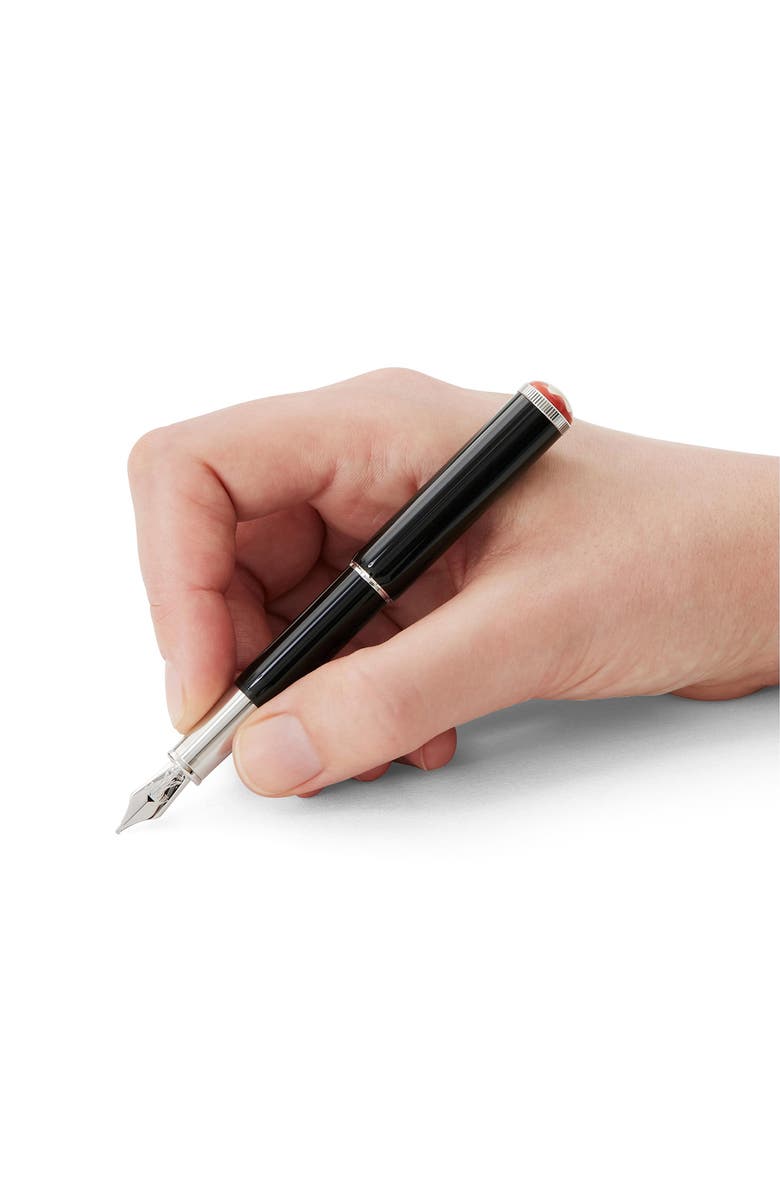 Montblanc Heritage Baby Fountain Pen, Alternate, color, Black