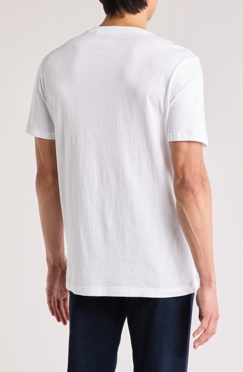 Original Penguin 3D Dot Penguin Cotton T-Shirt, Alternate, color, Birght White