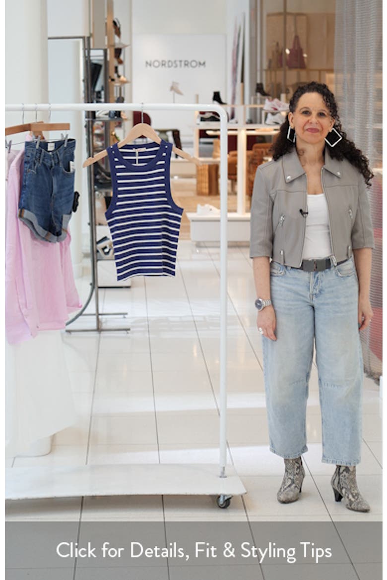 Lexi Stripe Rib Tank video