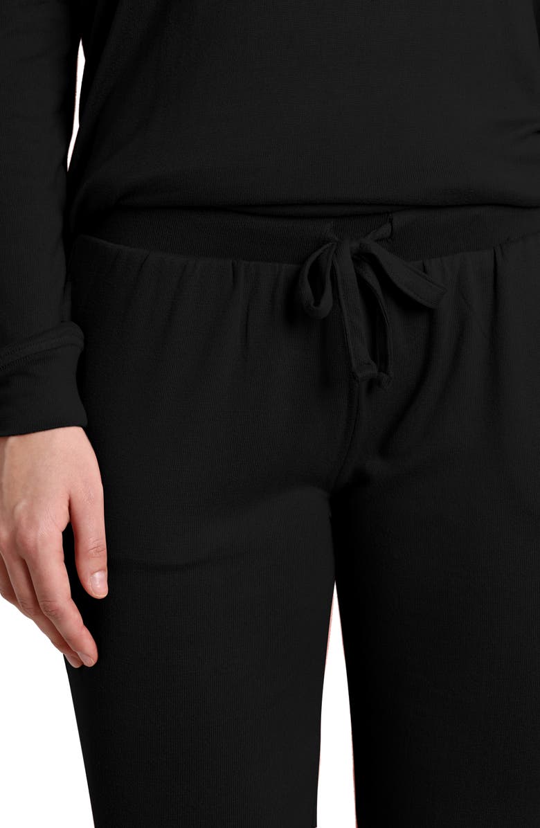 BLIS Long Pajamas, Alternate, color, Black