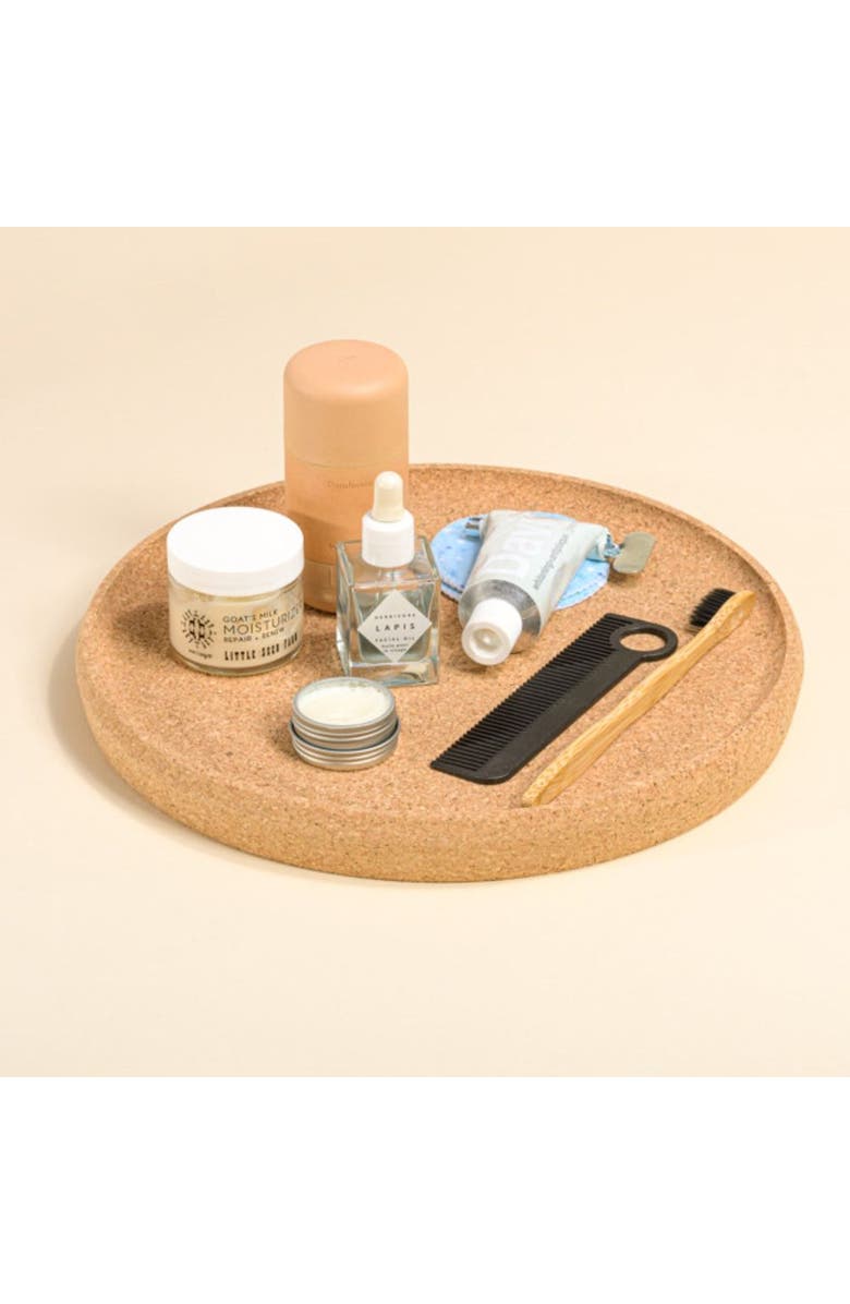 Tiradia Cork Minimalistic Cork Tray, Main, color, Cork