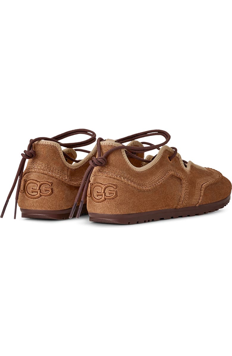 UGG<sup>®</sup> Quill Ballet Sneaker, Alternate, color, Chestnut / Sand