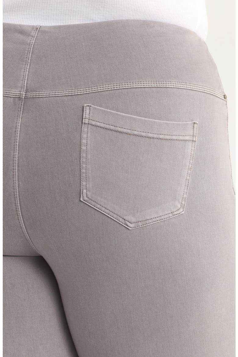 'Lyssentials High Rise Boyfriend Denim Leggings, Alternate, color, ANTIQUE WASH DARK GRAY