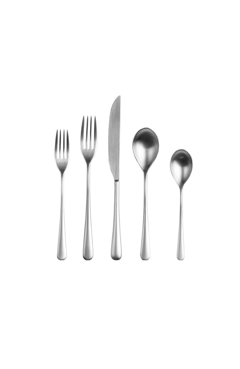 Mepra Neve Flatware Set - 5 Pieces, Main, color, Ice