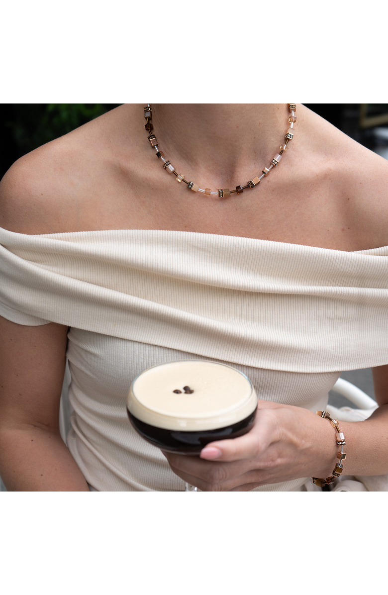 COEUR DE LION Geocube Iconic Bracelet, Alternate, color, Mocha Mousse