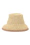 Packable Straw Bucket Hat