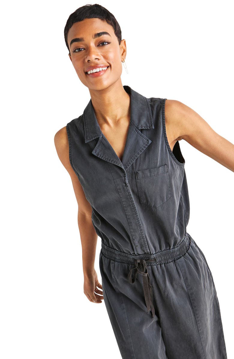 Splendid Carlotta Sleeveless Jumpsuit, Alternate, color, 