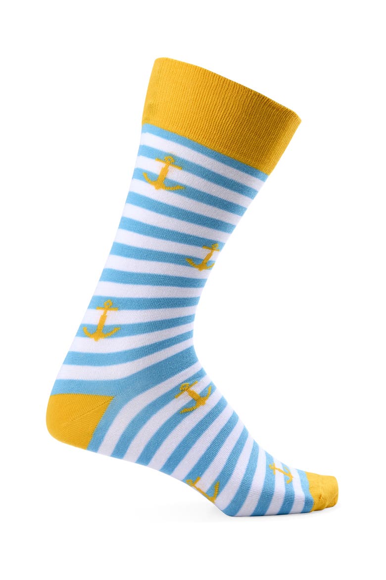 Big & Tall 3-pk Nautical Socks, Alternate, color, MULTI