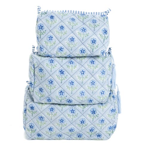 Mona Blockprint Makeup Bag