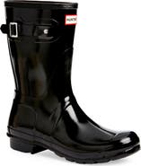 Hunter Original Tour Short Gloss Packable Rain Boot