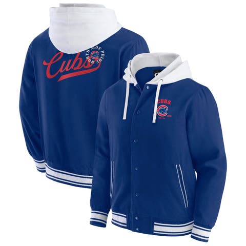 Men's Darius Rucker Collection by Fanatics  Royal Chicago Cubs Full-Snap Hooded Jacket