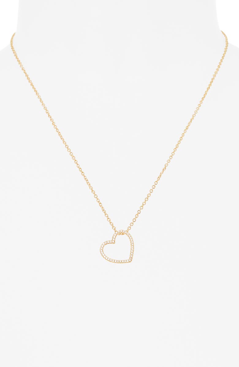 Leith Pavé Crystal Chain Necklace, Earrings & Bracelet Set, Alternate, color, Clear- Gold