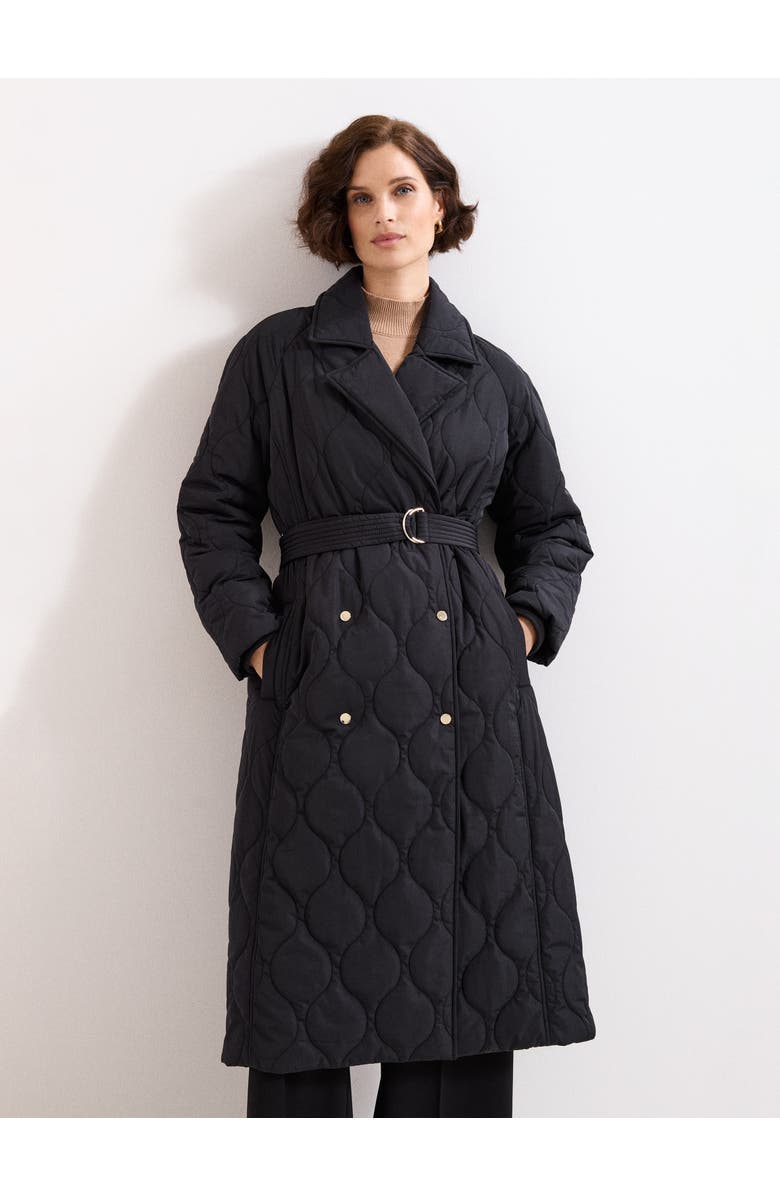Phase Eight Sukie Maxi Puffer Coat, Main, color, Black