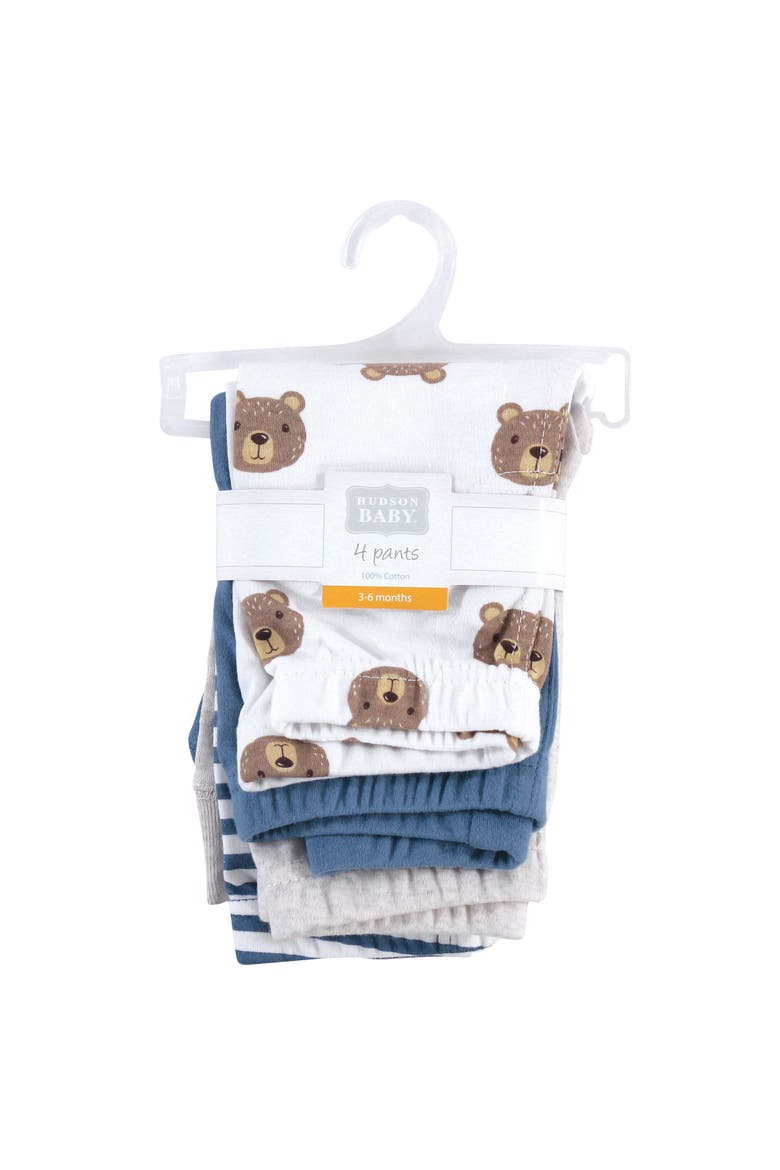 4-pack Pants Bottoms Set (baby), Alternate, color, Little Bear