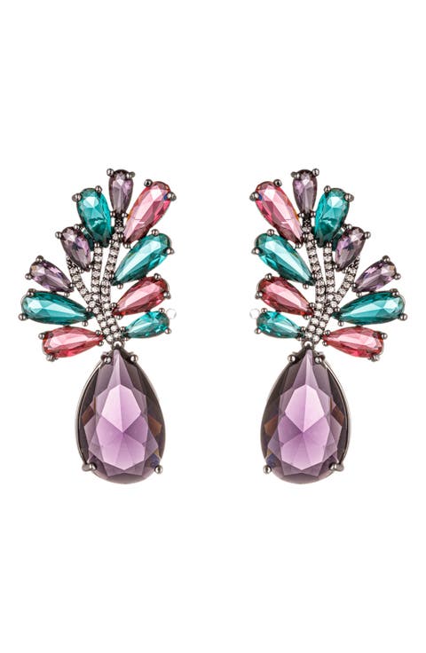 Angelina CZ Drop Earrings