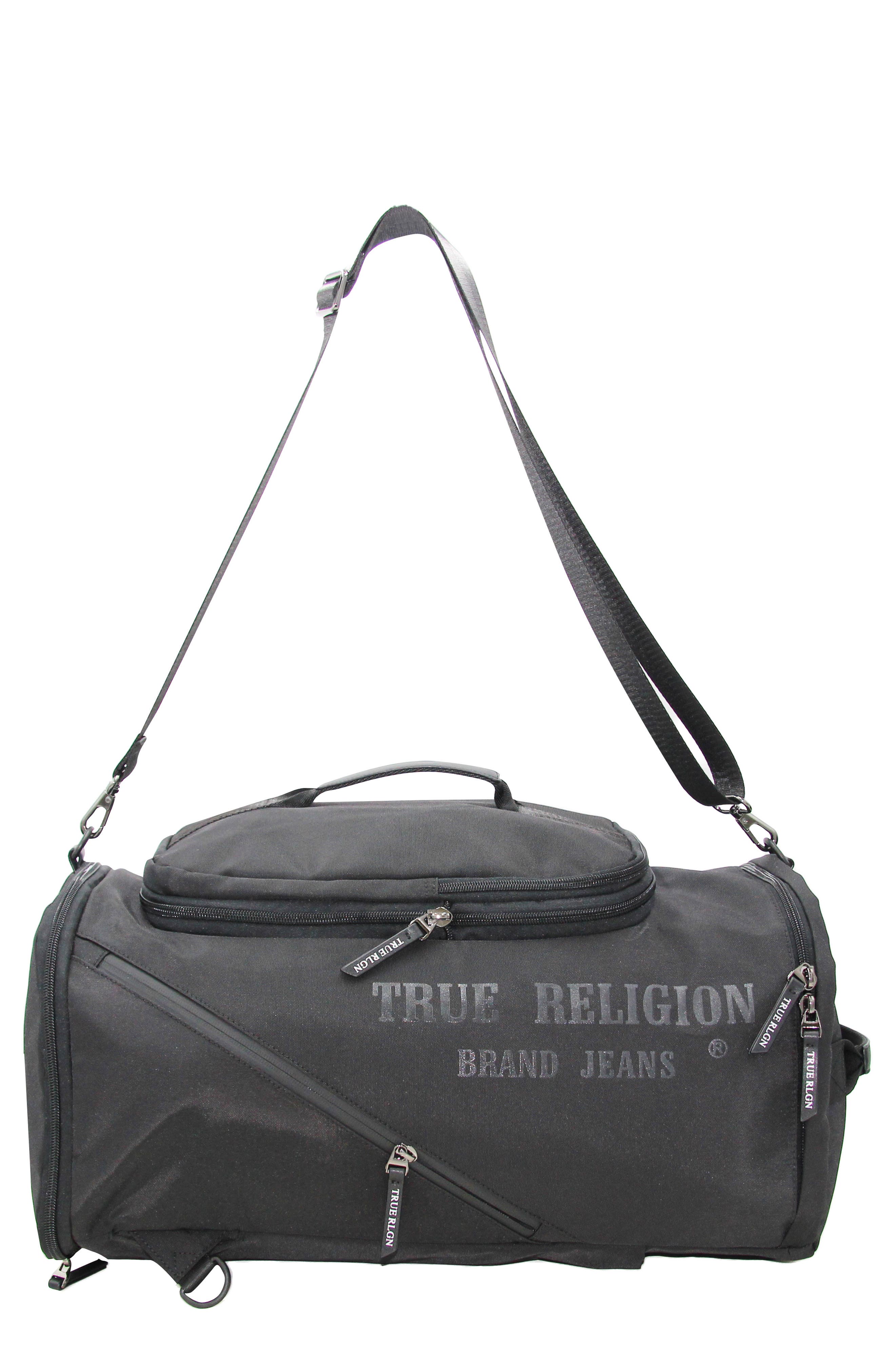 True Religion Switch Convertible Duffle Backpack, Main, color, 