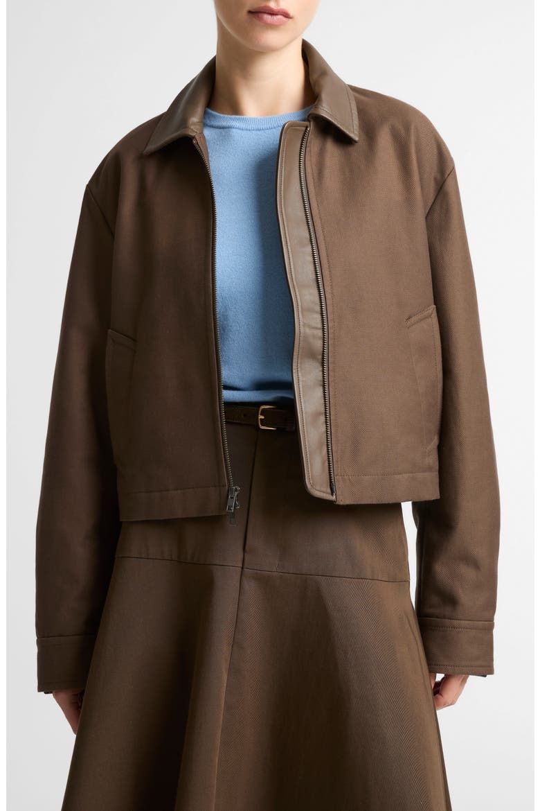 Twill Jacket, Main, color, WILLOW