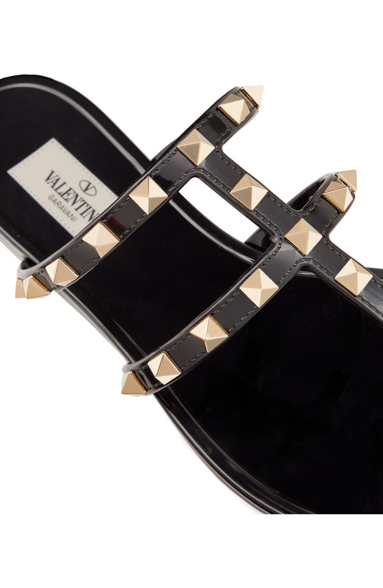 Valentino Garavani Rockstud Jelly Sandal, Alternate, color,