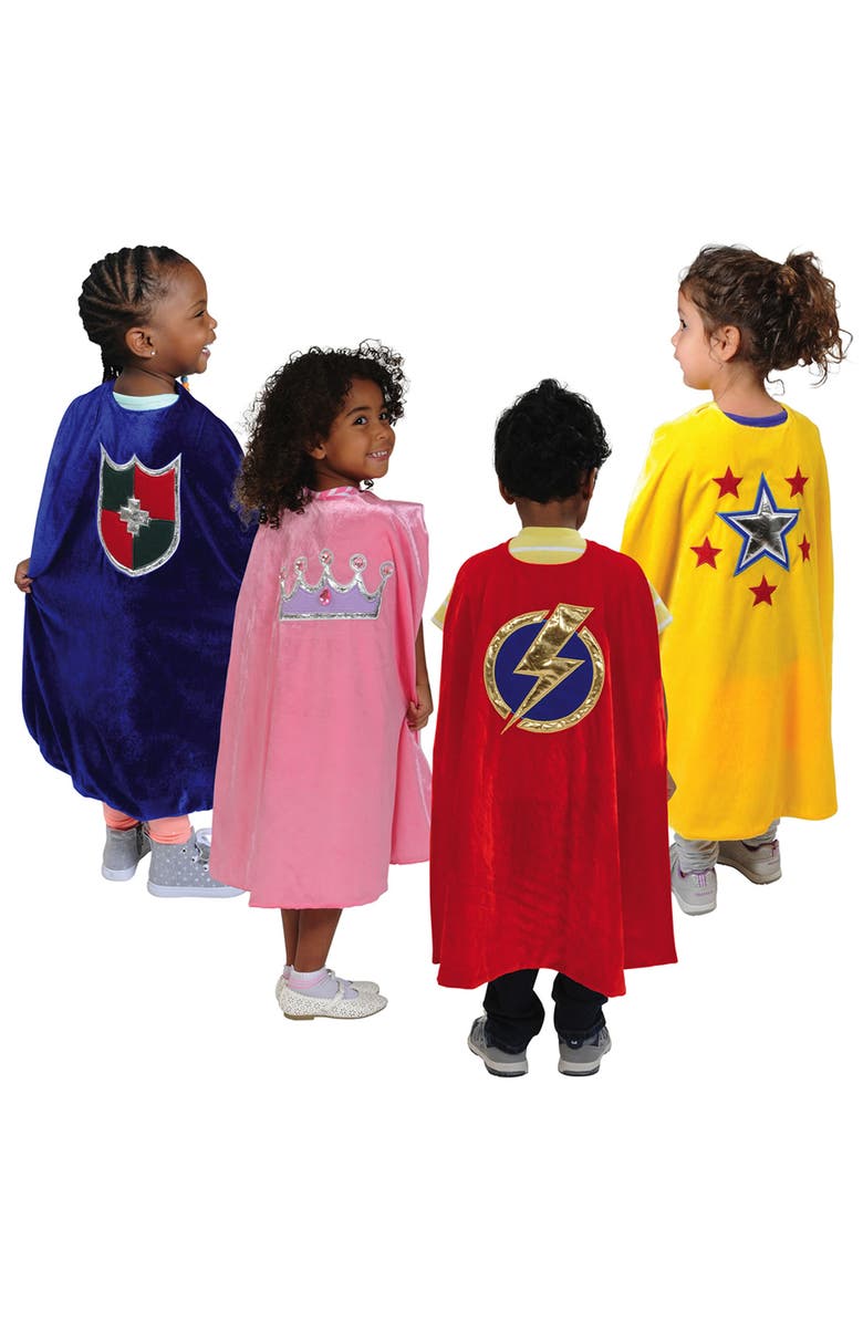Kaplan Early Learning Company Pretend Play Adventure Capes - Set of 4, Main, color, Multicolored