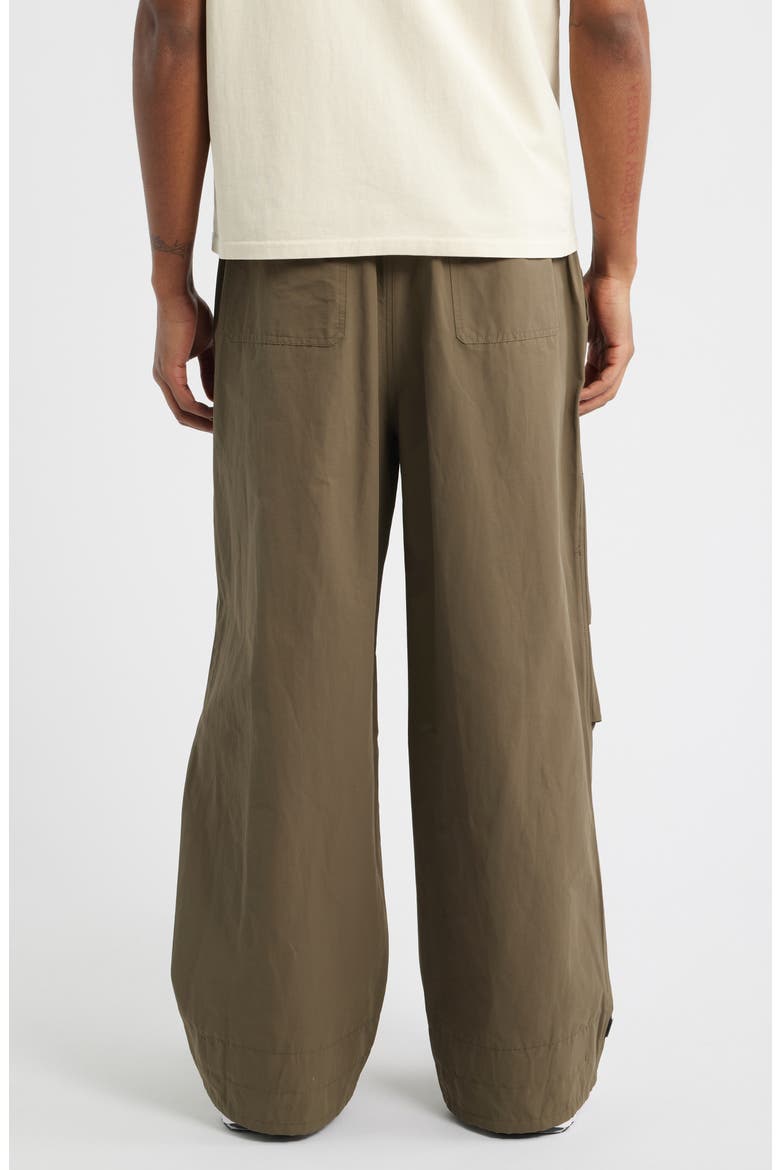 Frederic Oversize Parachute Pants, Alternate, color, DUSTY OLIVE