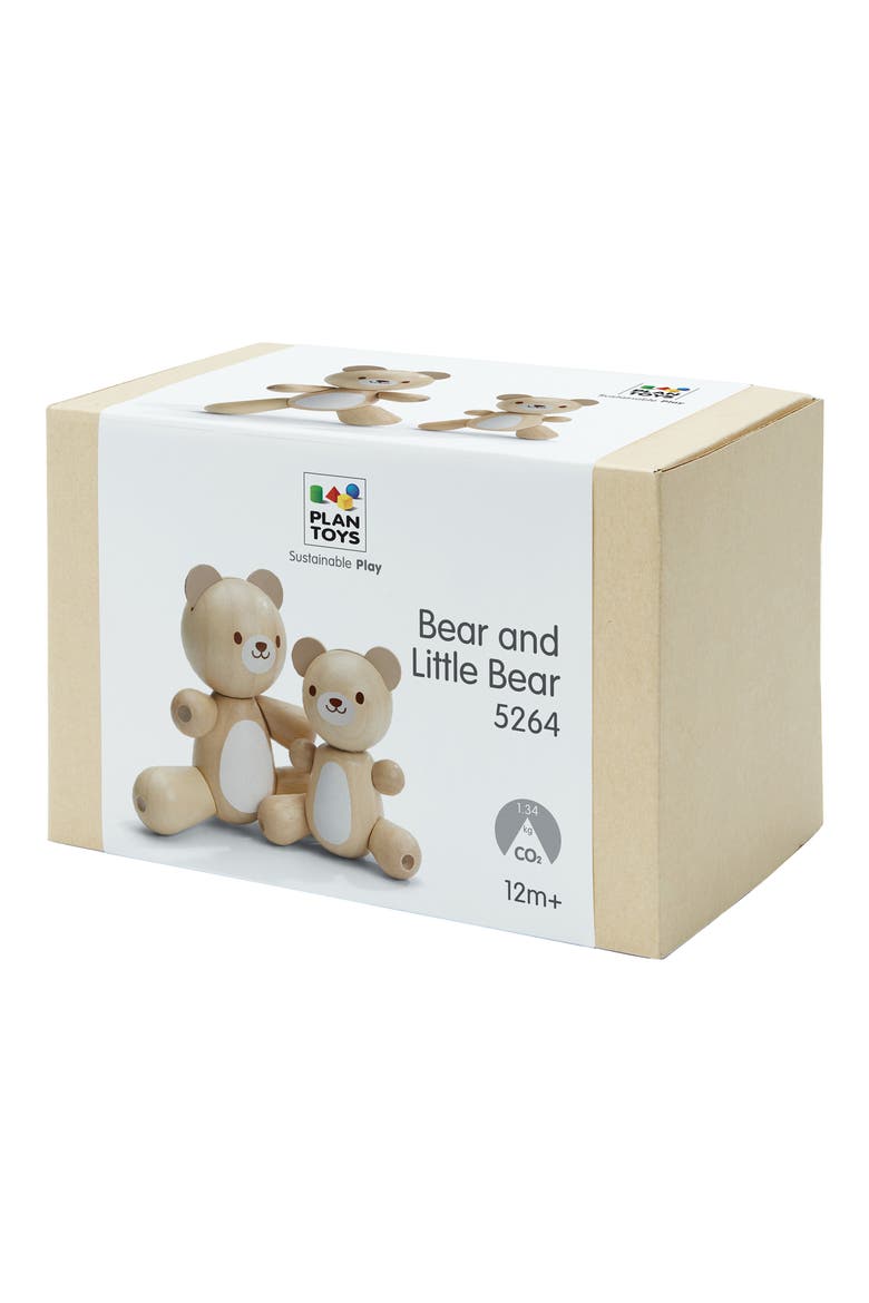 Big Bear & Little Bear Playset, Alternate, color, BROWN