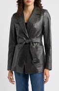 KOBI HALPERIN Colleen Faux Leather Jacket