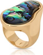 Ettika Sea Born Abalone Ring