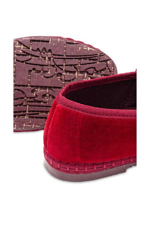 Flabelus Claire Mary Jane Flat In Red