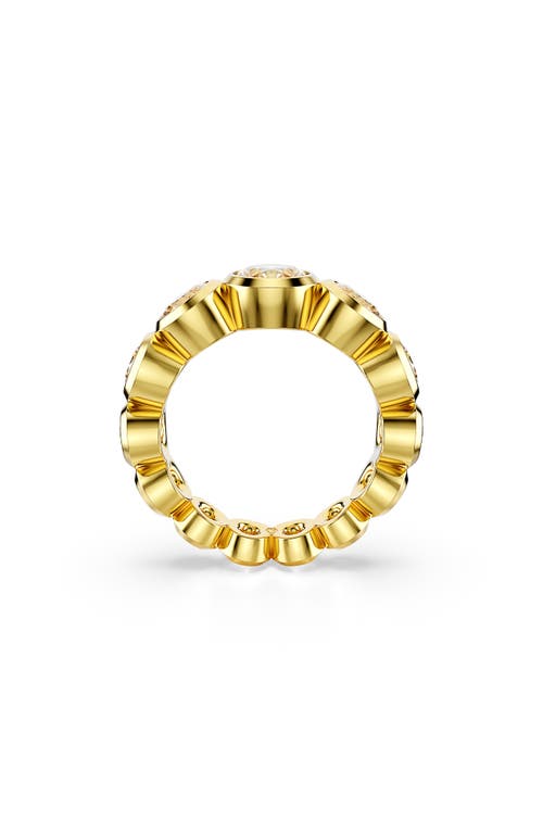 Swarovski Imber Crystal Graduated Bezel Ring In White/gold