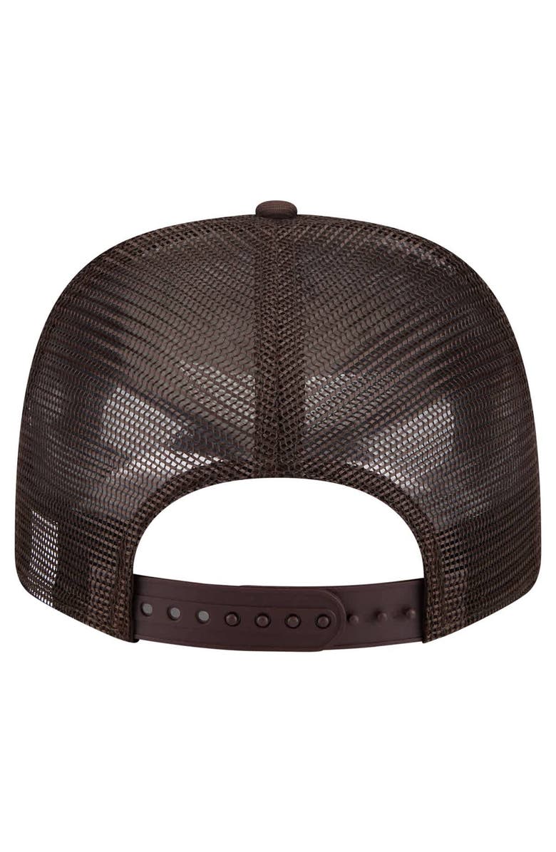 New Era Men's New Era Brown San Diego Padres Flag 9SEVENTY Stretch-Snap Hat, Alternate, color, Brown