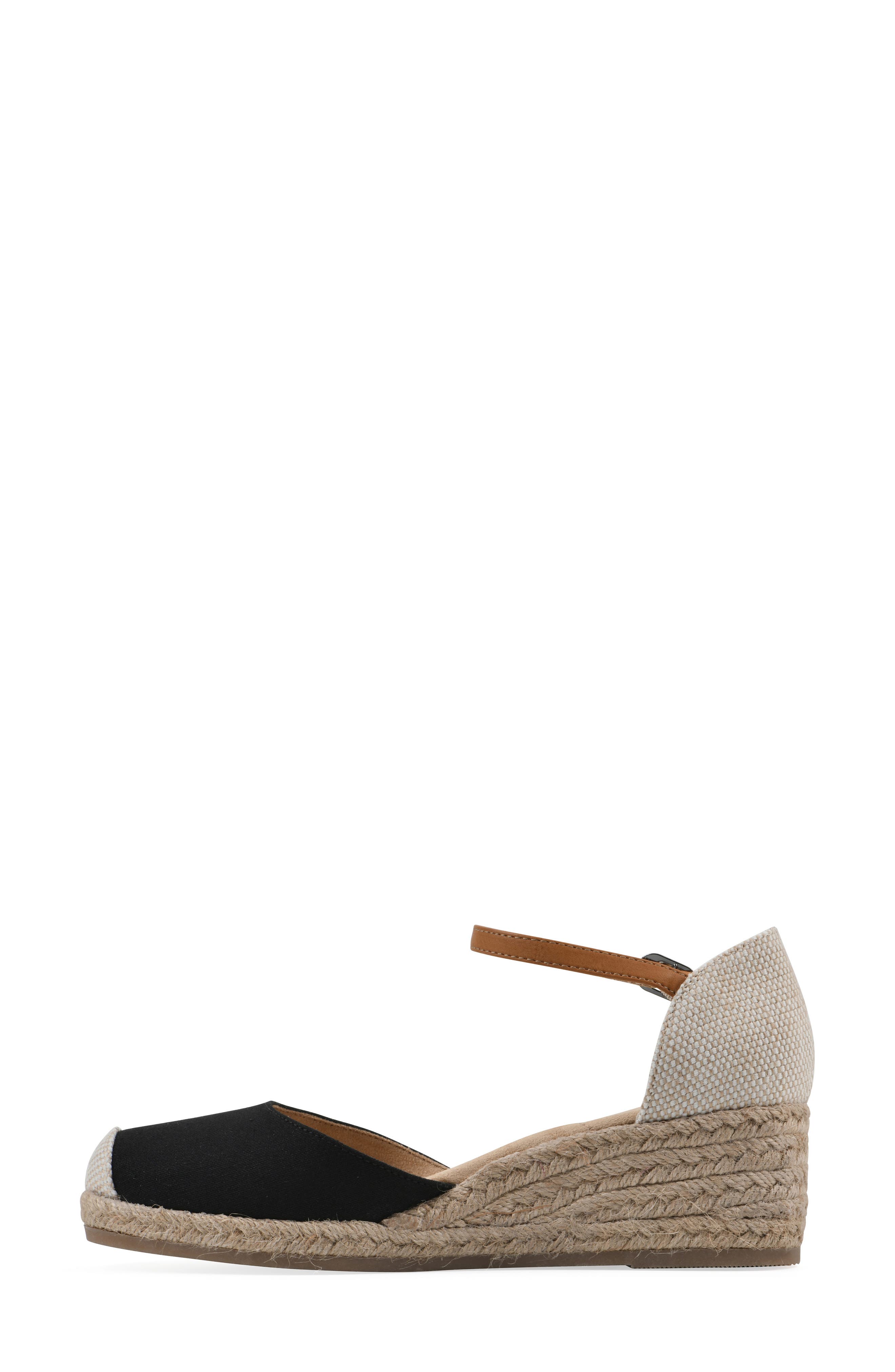 White Mountain Footwear Maintain Espadrille Wedge Sandal, Alternate, color, 