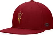 TOP OF THE WORLD Men's Top of the World Maroon Arizona State Sun Devils Fitted Hat