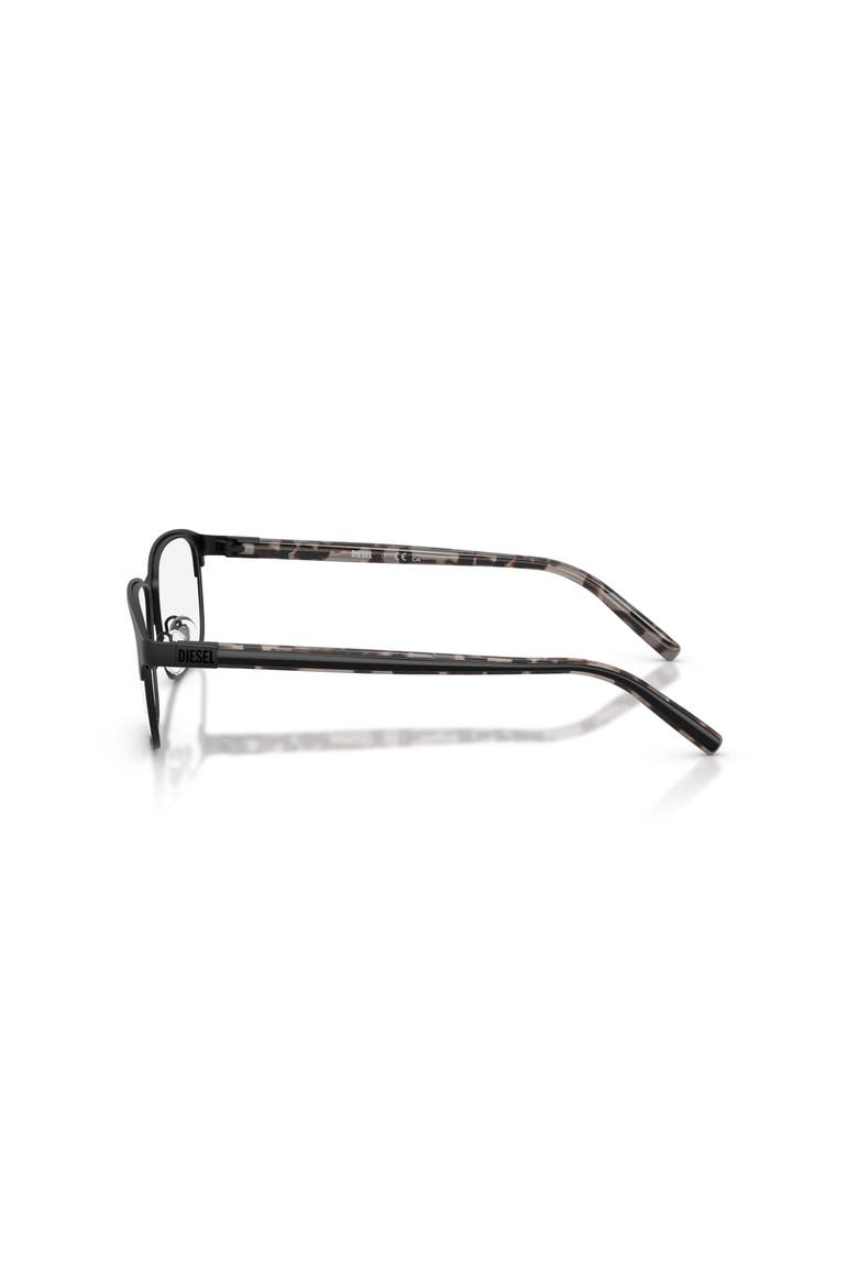 56mm Rectangle optical glasses, Alternate, color, Black
