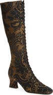 Jeffrey Campbell Damien-T Knee High Lace-Up Boot