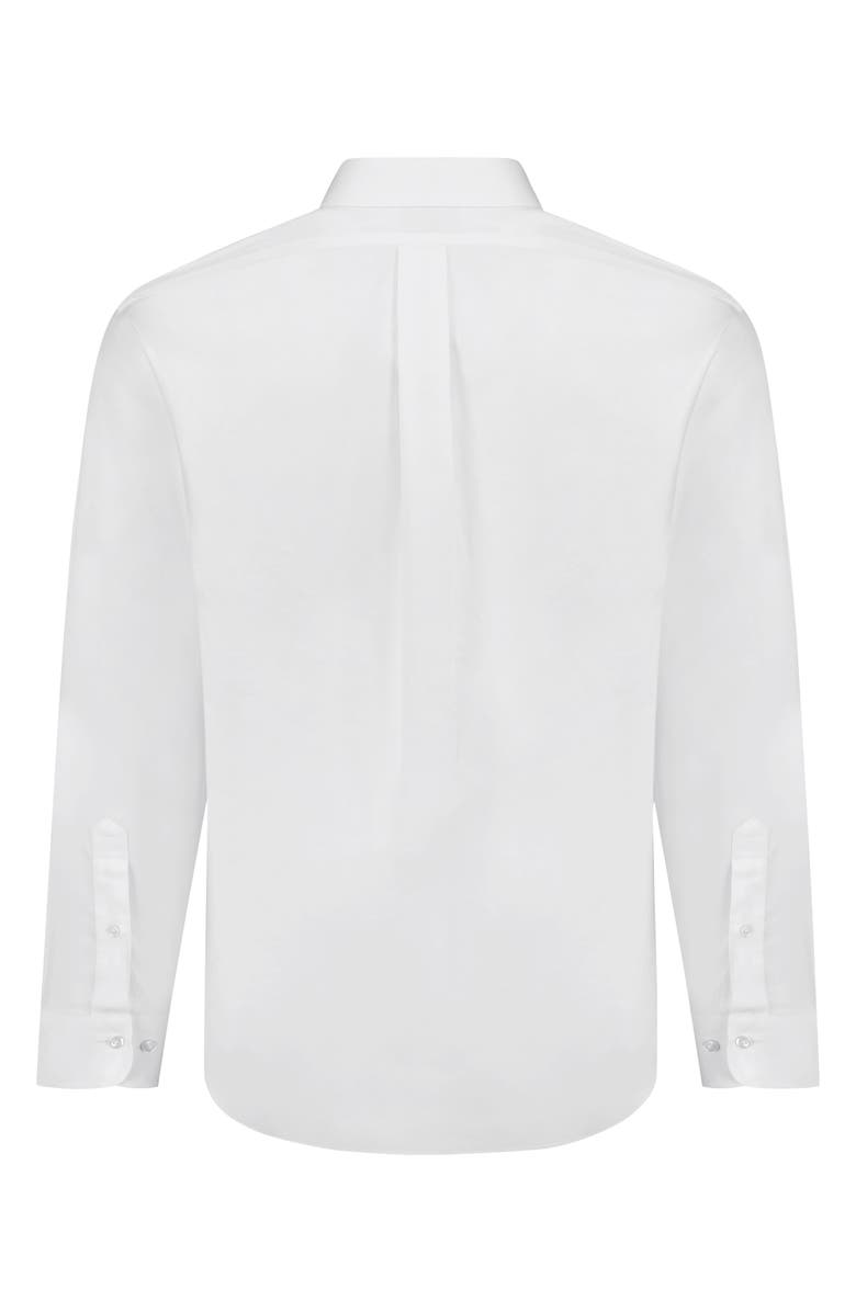 Brooks Brothers Non-Iron Stretch Regent Fit Supima<sup>®</sup> Cotton Dress Shirt, Alternate, color, 