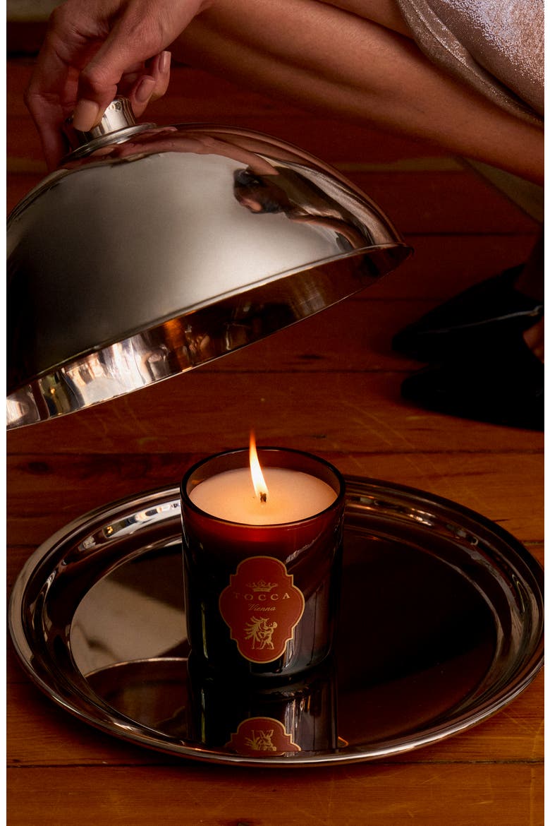 Vienna Candle - Nutmeg & Toasted Vanilla, Alternate, color, CARMEL