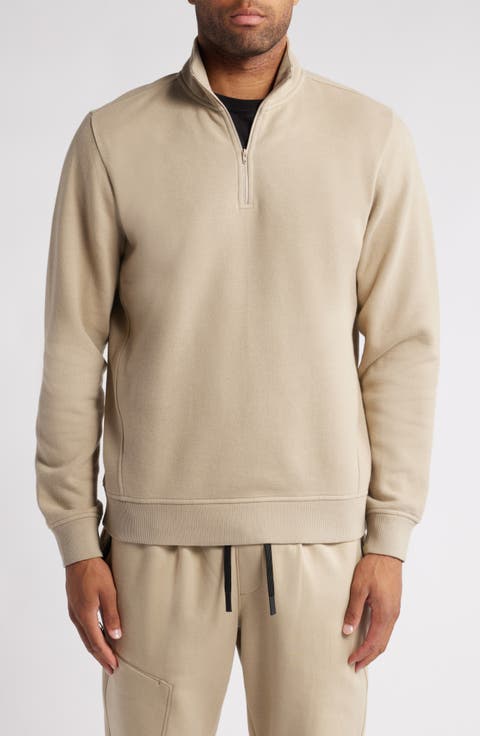 Beige Quarter-Zip Sweatshirts for Men | Nordstrom Beige Quarter-Zip Sweatshirts for Men | Nordstrom