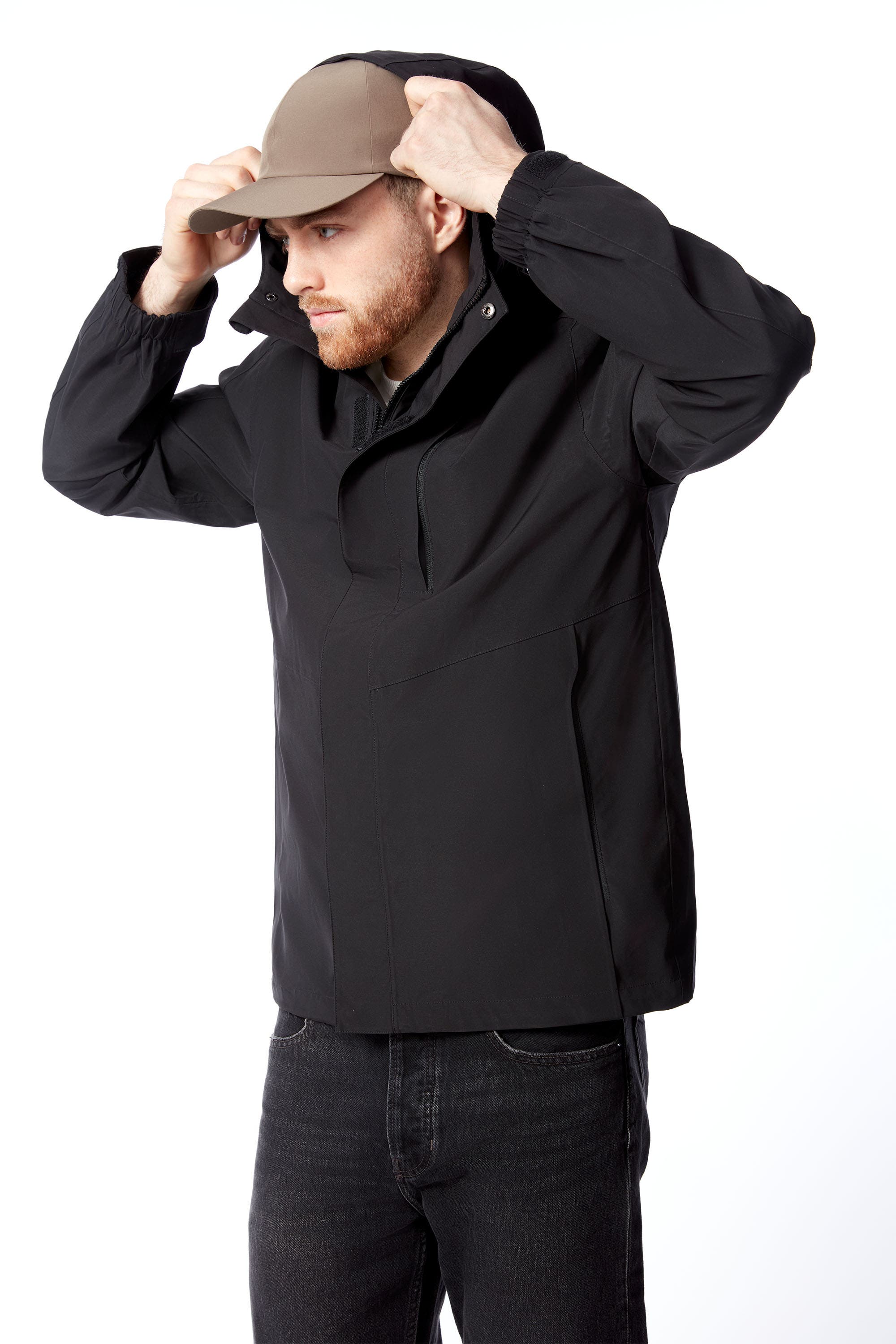 Alpine North Hudson - Waterproof Hooded Rain Jacket — фото 4