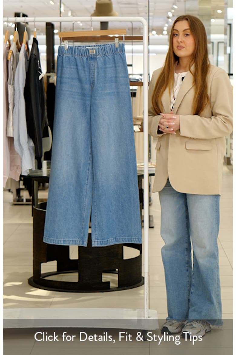 The Kitchen Drawer Skimp Wide Leg Jeans video
