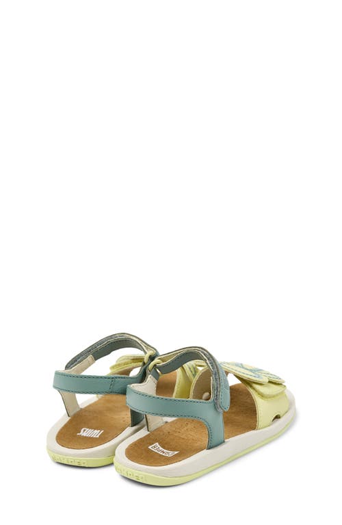 Camper Kids' Twins Mismatch Sandal In Yellow/blue Multi - Assorted
