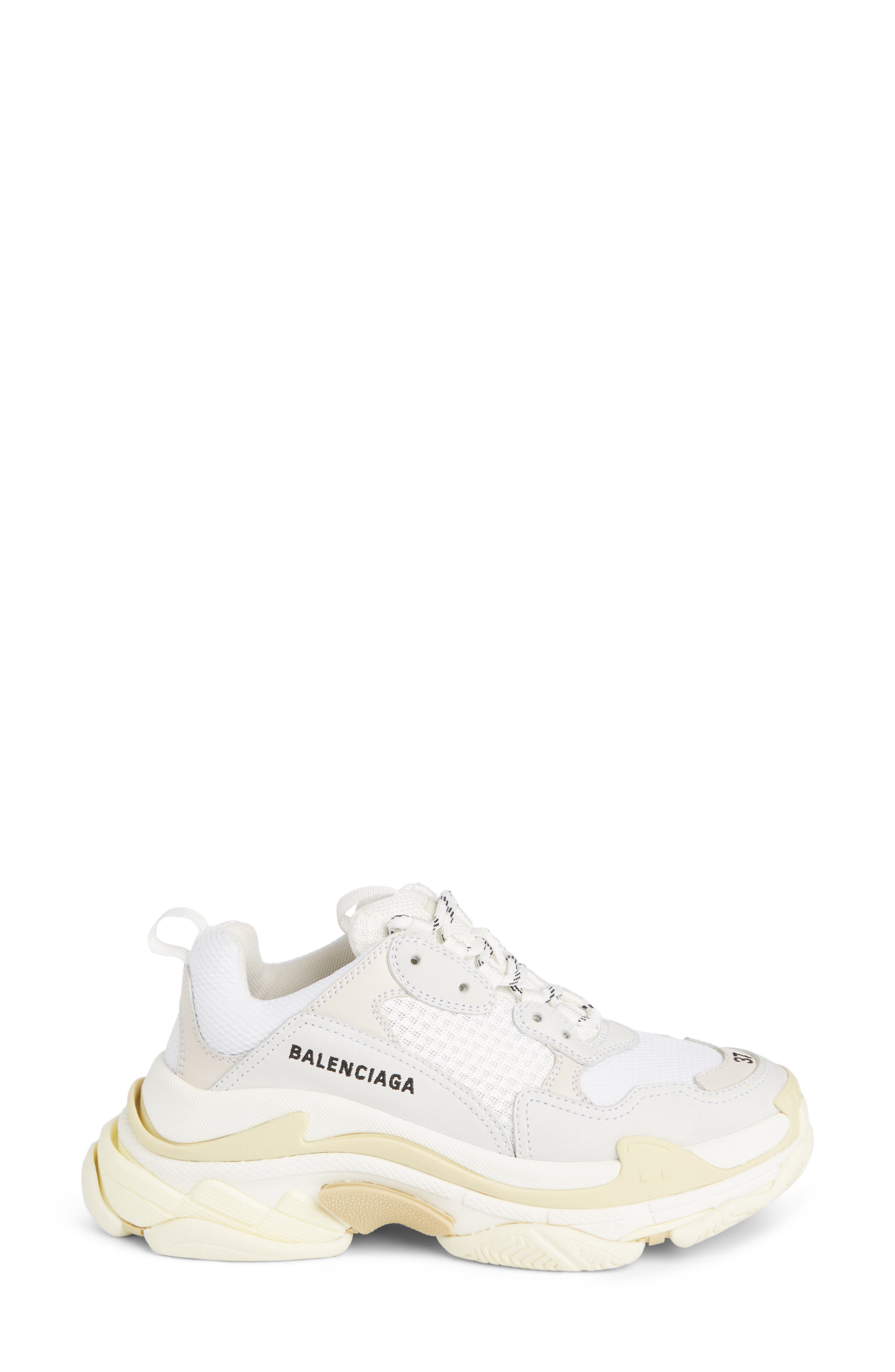 Balenciaga Triple S Low Top Sneaker, Alternate, color, 